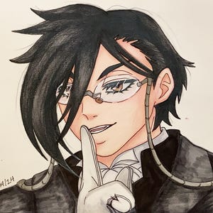 Sebastian Michaelis Traditional Art Prints!