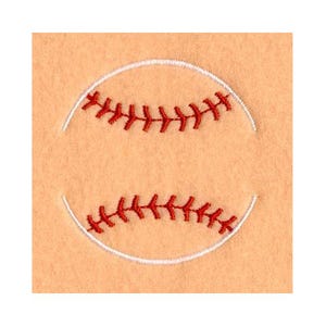 Baseball Stitch Machine Embroidery Design, Stitched Baseball Embroidery Pattern, Bat And Ball Sport Embroidery Design