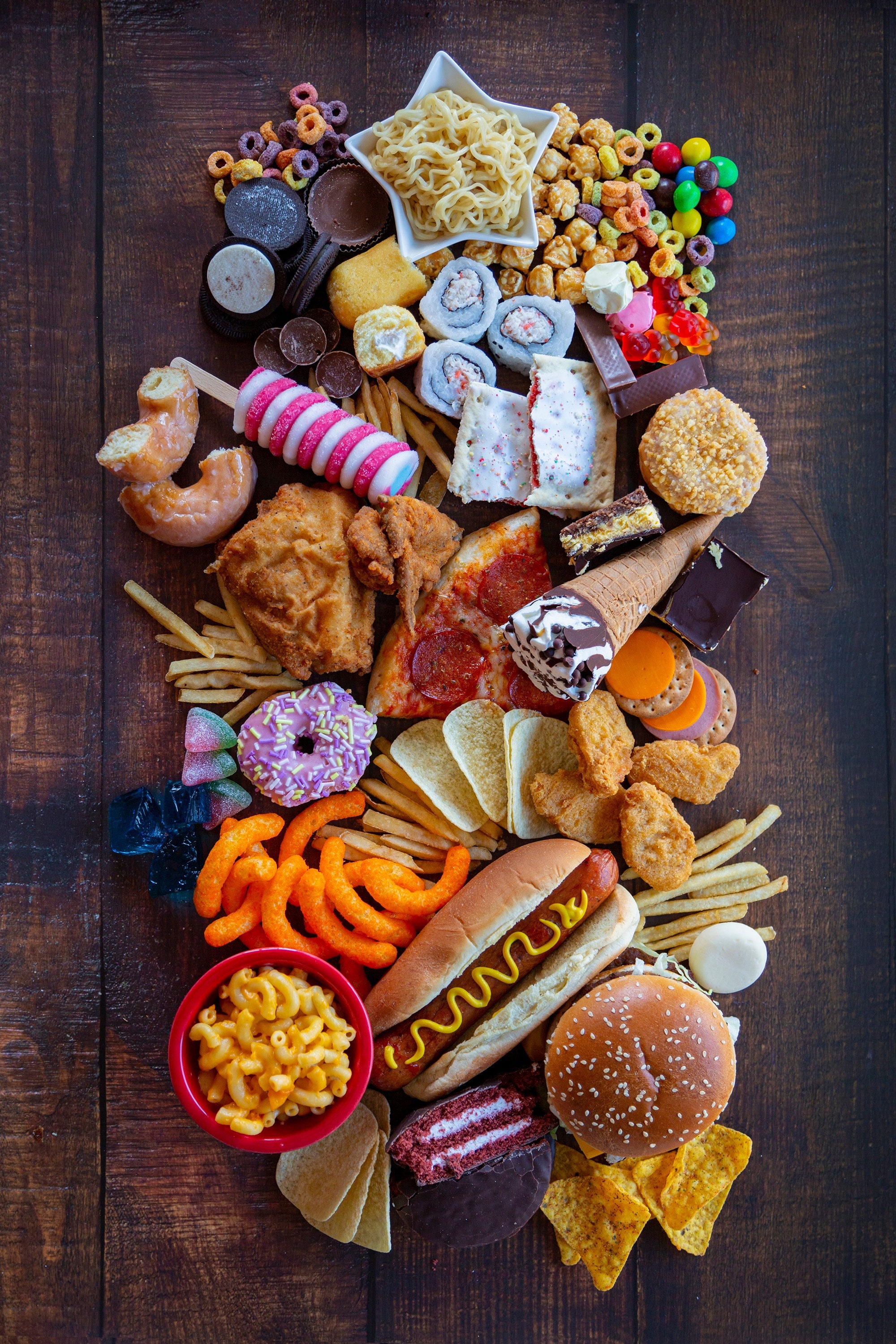 Digital Download of an Arrangement of the Standard American Diet SAD Etsy