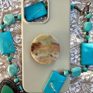 Amazonite Phone Grip