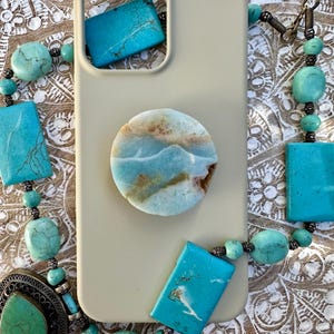 Amazonite Phone Grip