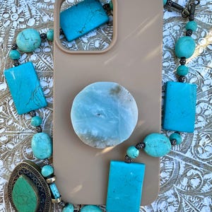 Amazonite Phone Grip