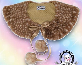 Fawn Fur Collar