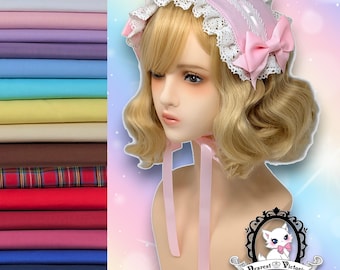 Tocado Lolita de estilo clásico - Ribete blanco