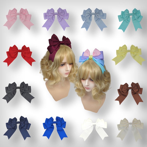 Ribbon Hairbow KCs - 14 Colors!