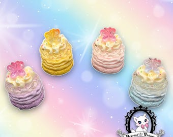 Whipped Butterfly Candy Cake Charm Ring