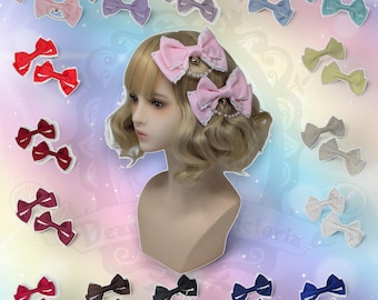 Duchess Bows - Hair Clips - x2