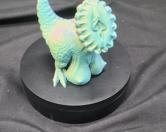 Clitoraptor impreso en 3D: Arte feminista de dinosaurios