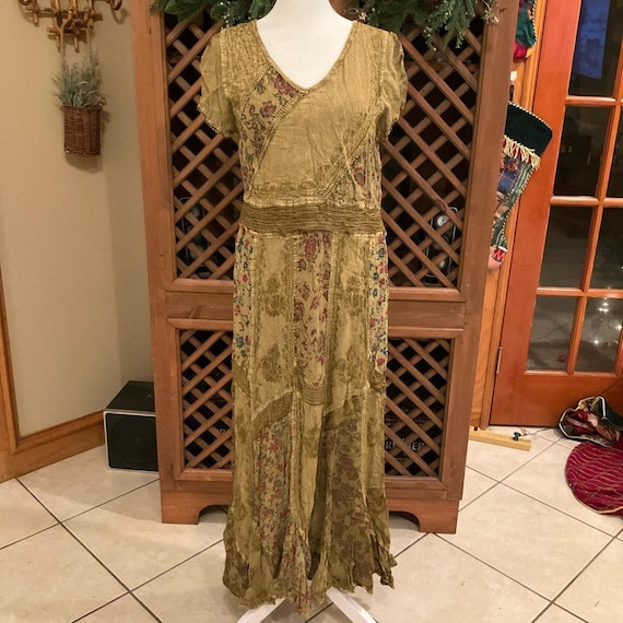 Agan Traders Boho Fairycore Goblin Core Patchwork… - image 1