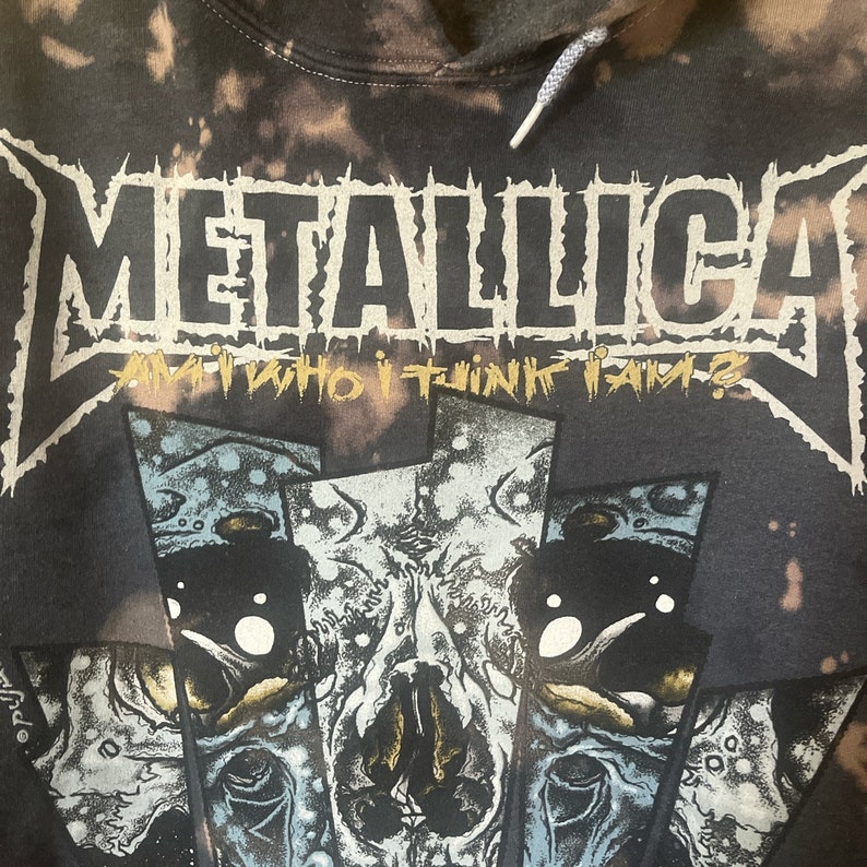 Metallica tie dye hoodie Clearance