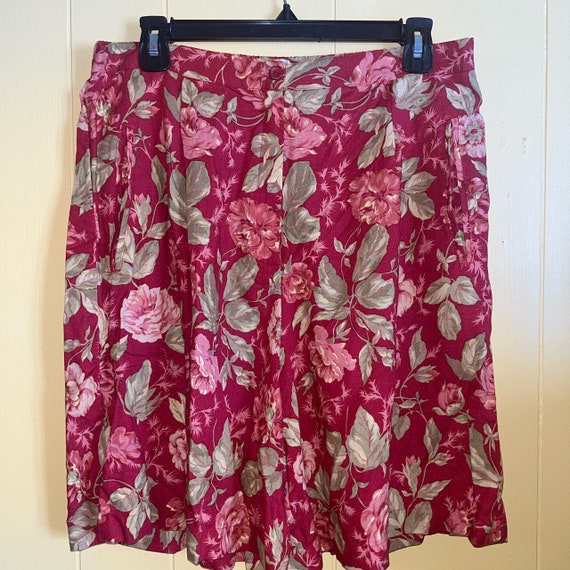 Vintage Napa Valley Linen Blend shorts!