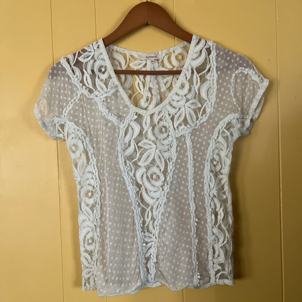 Sundance Lace Blouse Etsy