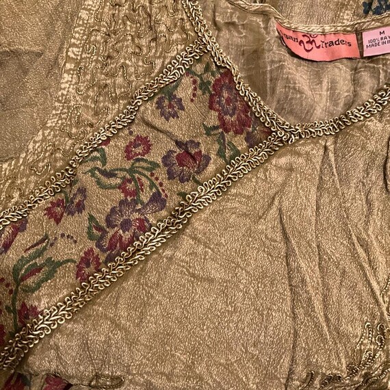 Agan Traders Boho Fairycore Goblin Core Patchwork… - image 8