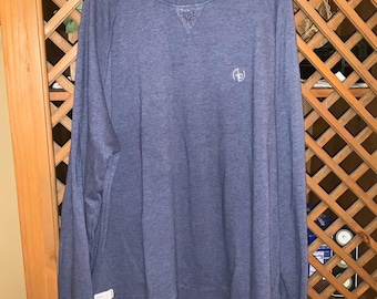 Johnnie-O Navy Blue Crewneck Sweatshirt 2XL Casual Pullover