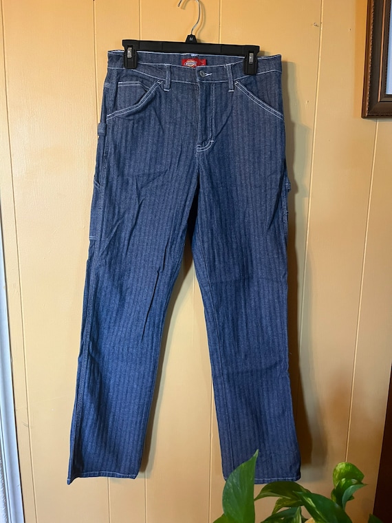 DICKIES Railroad Stripe Carpenter Pants! - Gem