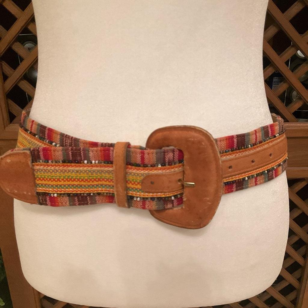 Vintage Ginnie Johansen Boho Adjustable Wrap-Style Belt Vintage Ginnie Johansen Designs Dallas Women main image 2