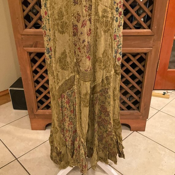 Agan Traders Boho Fairycore Goblin Core Patchwork… - image 3