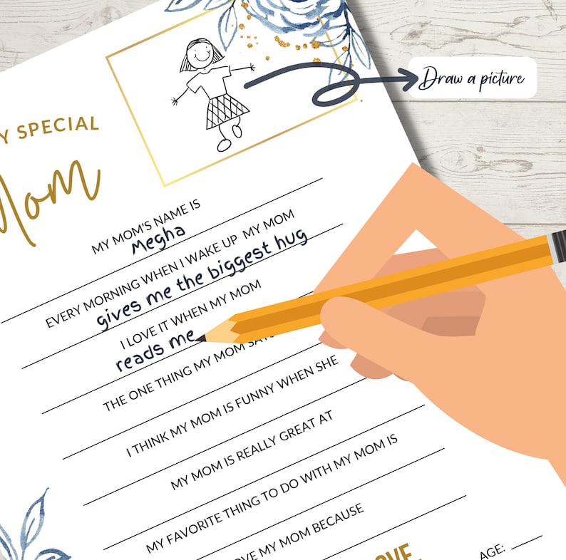 All About Mom Questionnaire Printable Mother s Day Gift Etsy All about mom questionnaire printable mother s day gift etsy