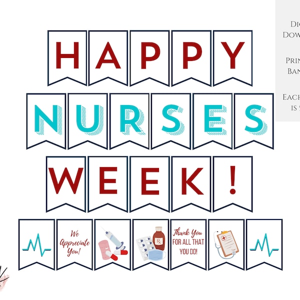 Happy Nurses Week Etsy