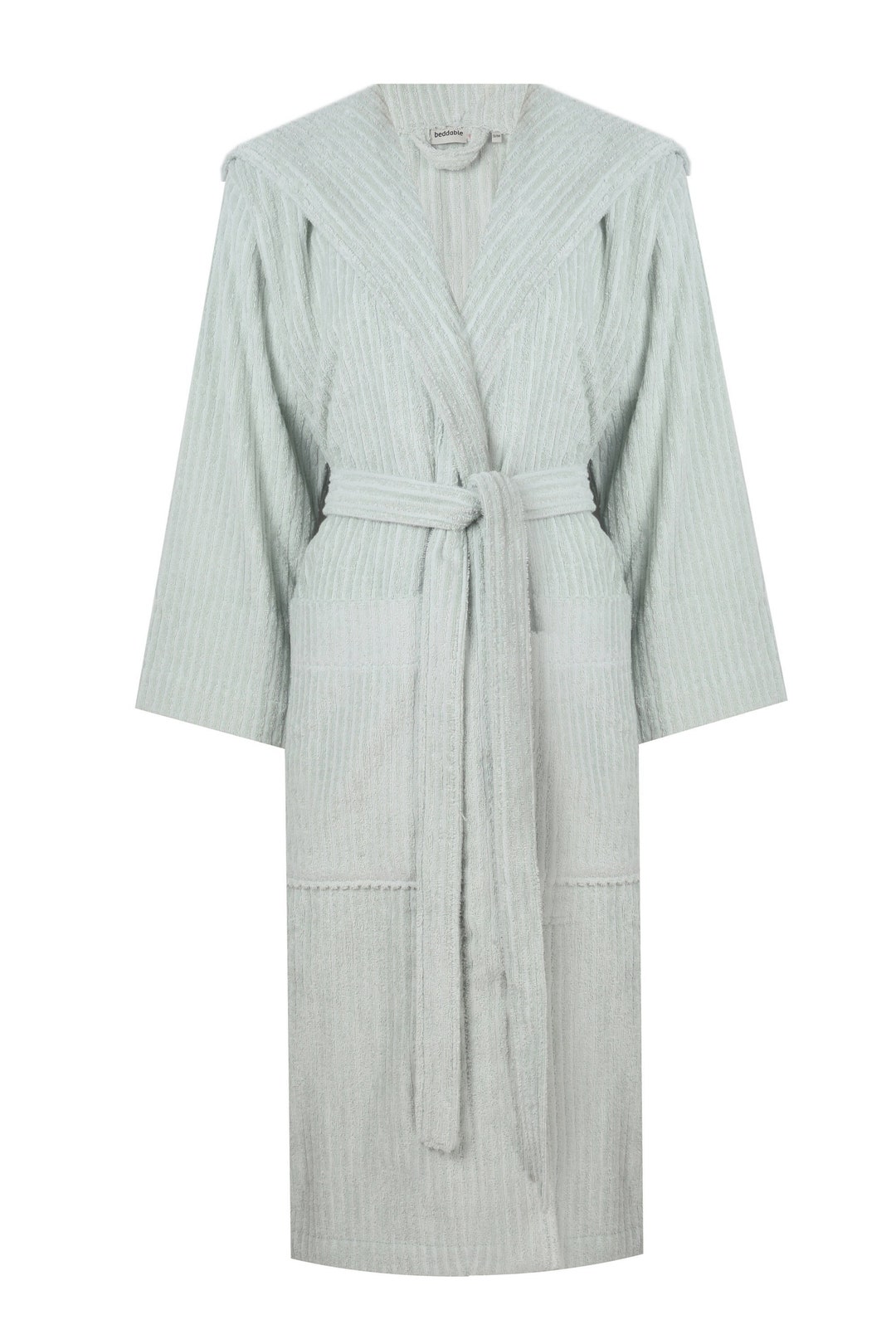 Soft Sage Green Luxurious Bathrobe Hooded Etsy