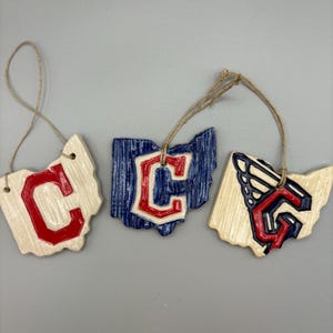 Cleveland Guardians Ohio Ornament