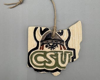Cleveland State University Ohio Ornament