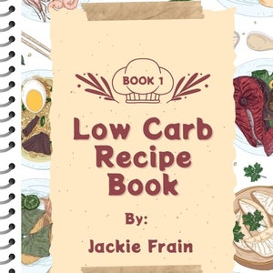 Low Carb Digital Recipe Book