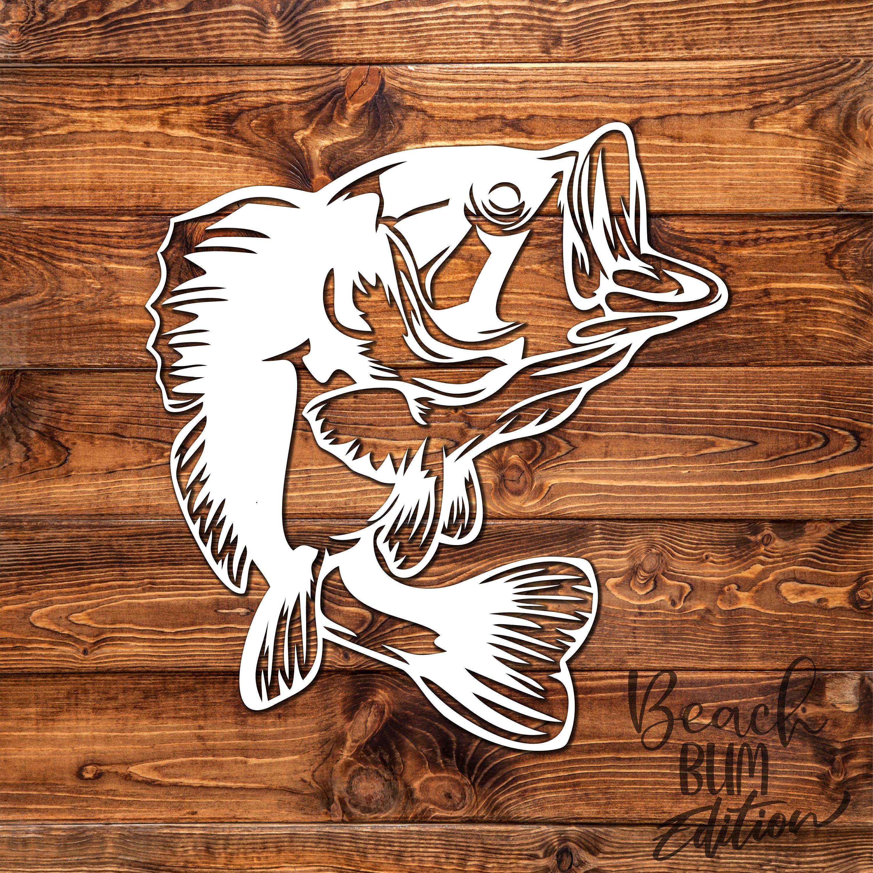 Fishing Decal, Bass Decal, Bass Fishing Decal, Bass Fish Stickers, Large  Mouth Decal, Small Mouth Decal, Tumbler Laptop Sticker, Car Sticker -   Canada