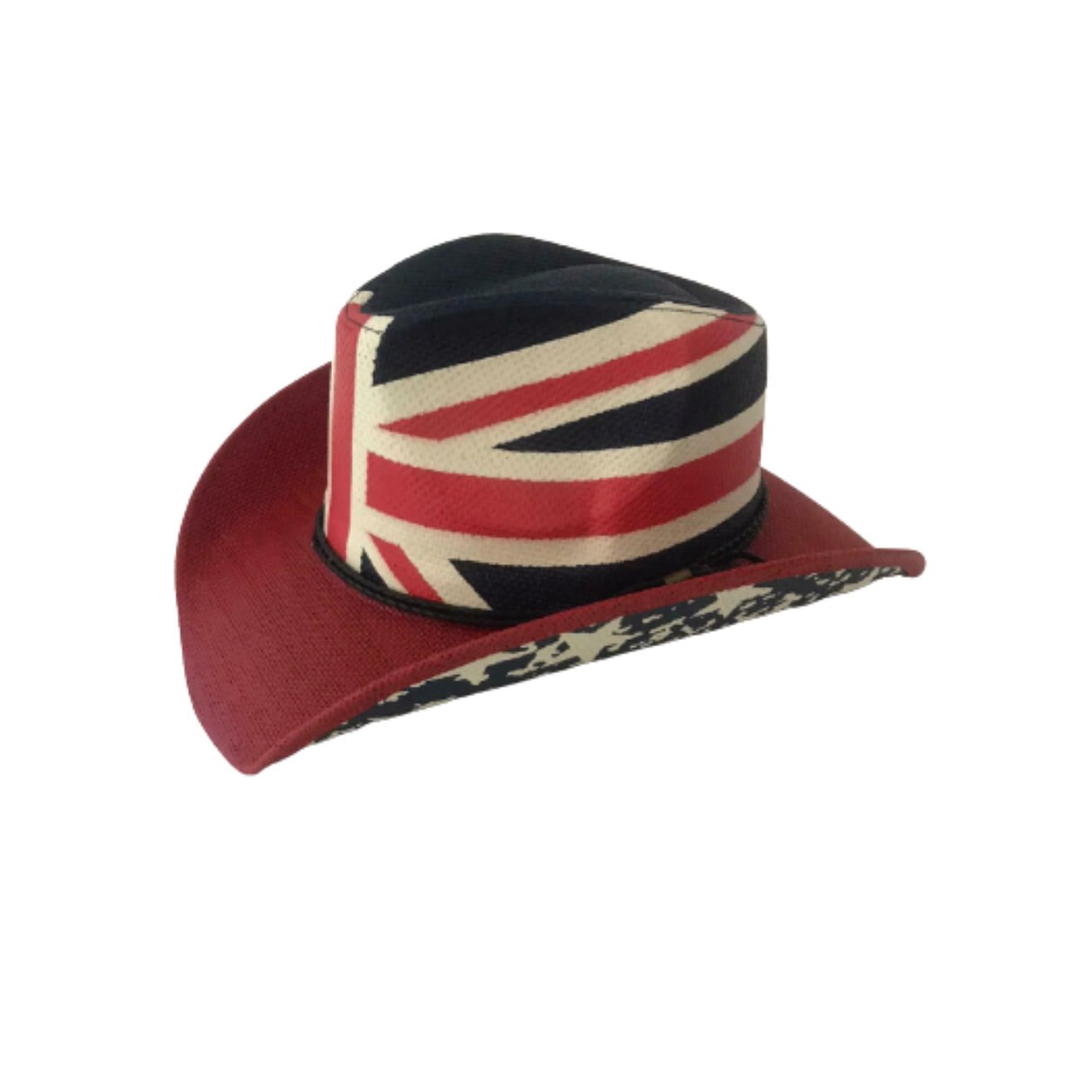 Unisex Straw Shapeable Cowboy Hat Union 