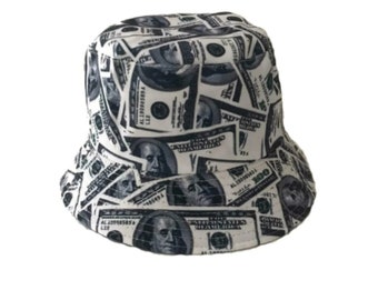 Fidra Reversible Cotton Sun Bucket Hats 