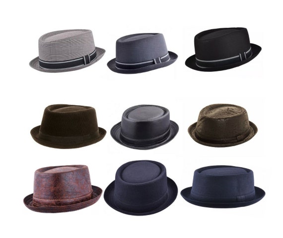 Fidra Quality Pork Pie Trilby Hats 9 
