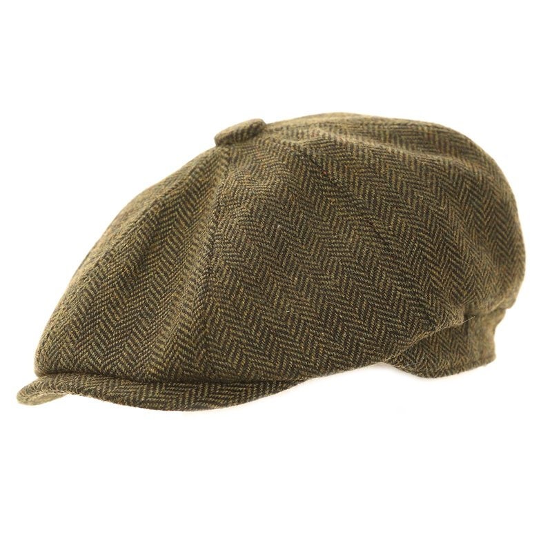Mens Quality 8 Panel Cap Peaky Blinders Style Flat Cap.5 Etsy UK
