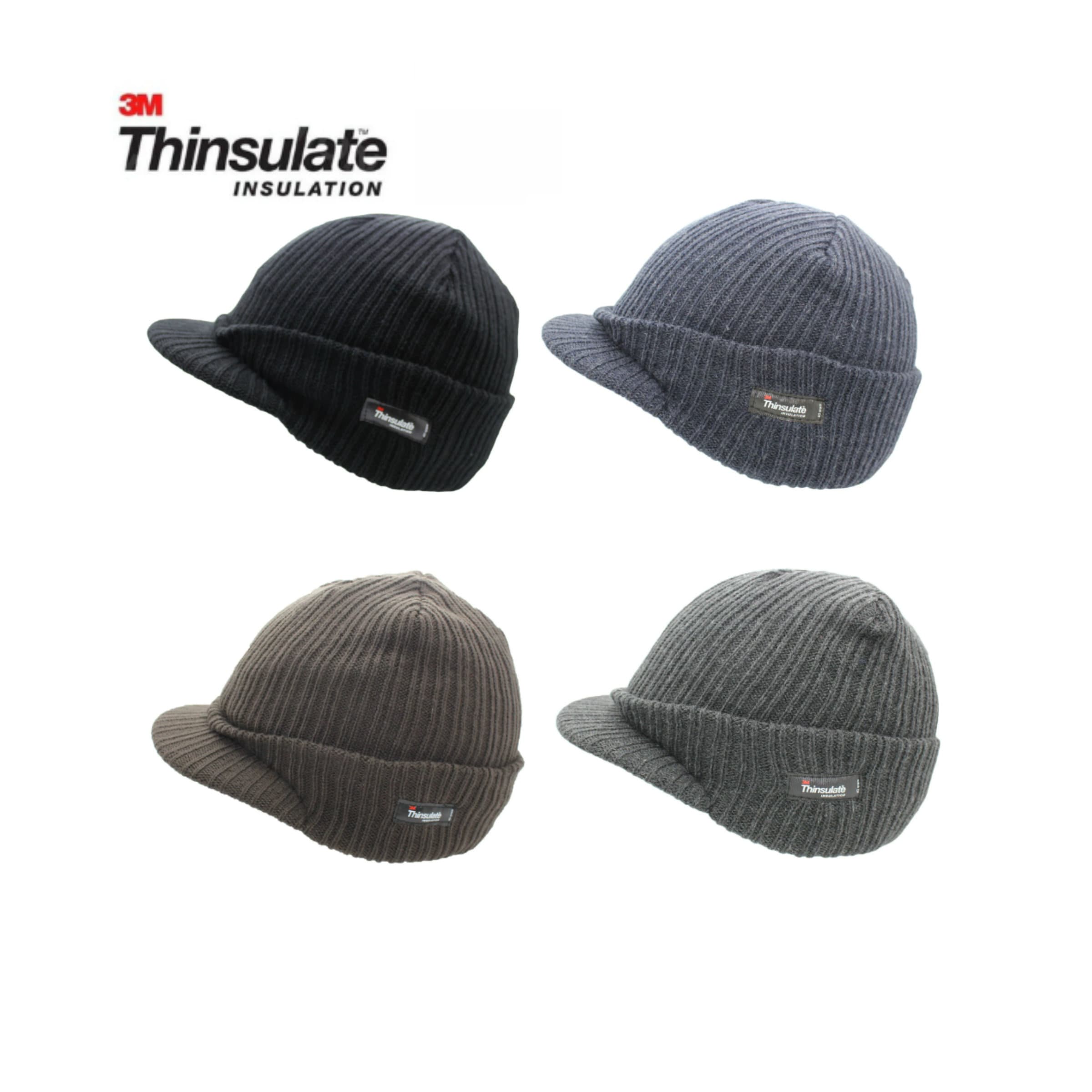 thinsulate peaked beanie