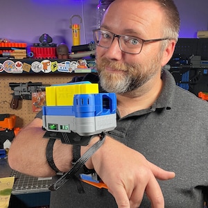 Gauntlet XL *FILES ONLY* – A Nerf MegaXL blaster by Foam.Blasted and Maritime Foam