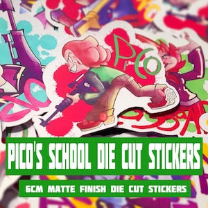 Picos Schule Die Cut Aufkleber