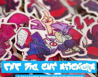 Friday Night Funkin Die Cut Stickers