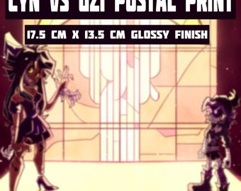 Cyn VS Uzi - Postcard Prints