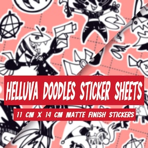 Helluva Doodles Sticker Sheet