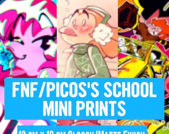 Friday Night Funkin/ Pico's School Mini Prints