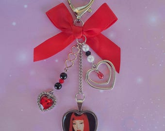 Jennie sleutelhanger, Jennie tasbedel, Jennie merchandise, kralen tasbedel, Blackpink accessoires, Blackpink merchandise