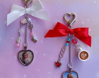Sabrina Carpenter keychain, Sabrina Carpenter bag charm, Sabrina Carpenter merch, Sabrina Carpenter gifts, beaded bag charm