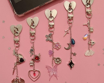 Kindle charm keychain, phone charm, Kindle accessory, gift for book lovers, e reader charm, beaded charm for e readers, tablet accesory