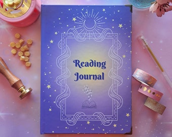 Reading journal, book journal, book tracker, reading tracker, 2025 diary, 2026 reading journal, christmas gifts for book lovers