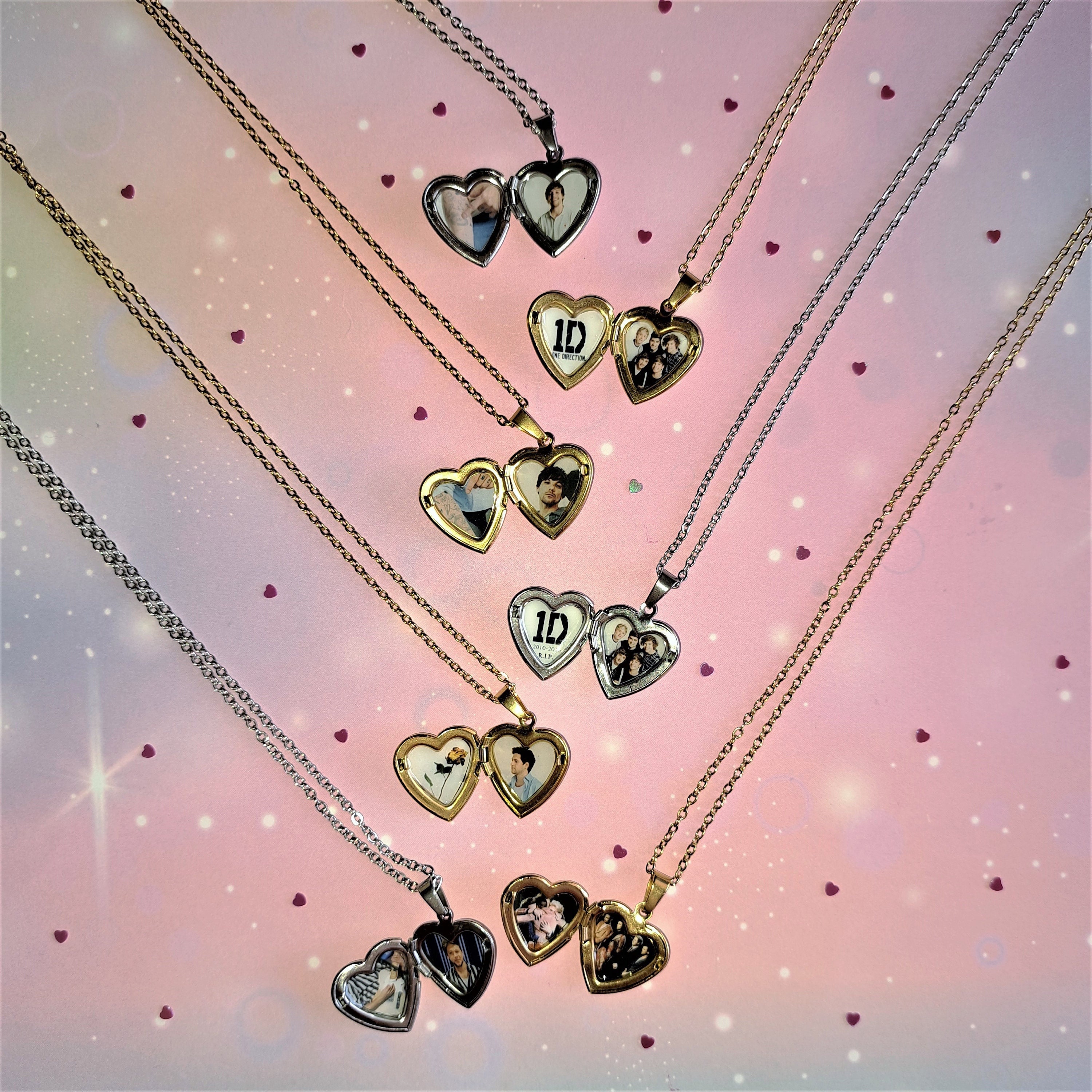 One Direction Signature Heart Necklace