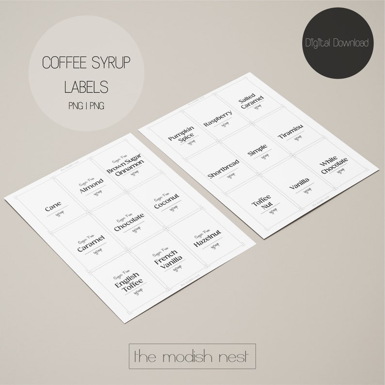 Printable Coffee Syrup Label Set Of 45 Coffee Bar Labels Etsy Australia Printable Coffee Syrup Label Set Of 45 Coffee Bar Labels Etsy Australia
