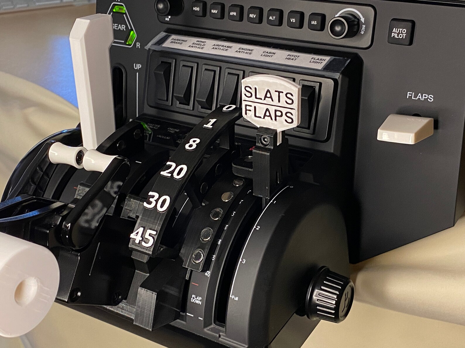 Flap and Throttle Detent Aerosoft CRJ 550/700/900/1000 for Etsy