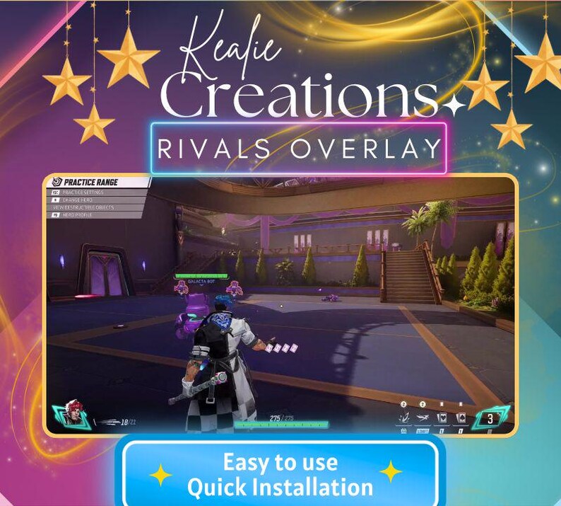 Matcha Overlay Rivals Marvel Rivals | Twitch | Discord | Youtube | Streaming | Colorful ...