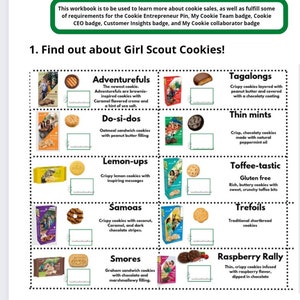 2023 Girl Scout Juniors Cookie Meeting/ Badge Requirements and includes 3 games of troop jeopardy!!LITTLE BROWNIE BAKERS