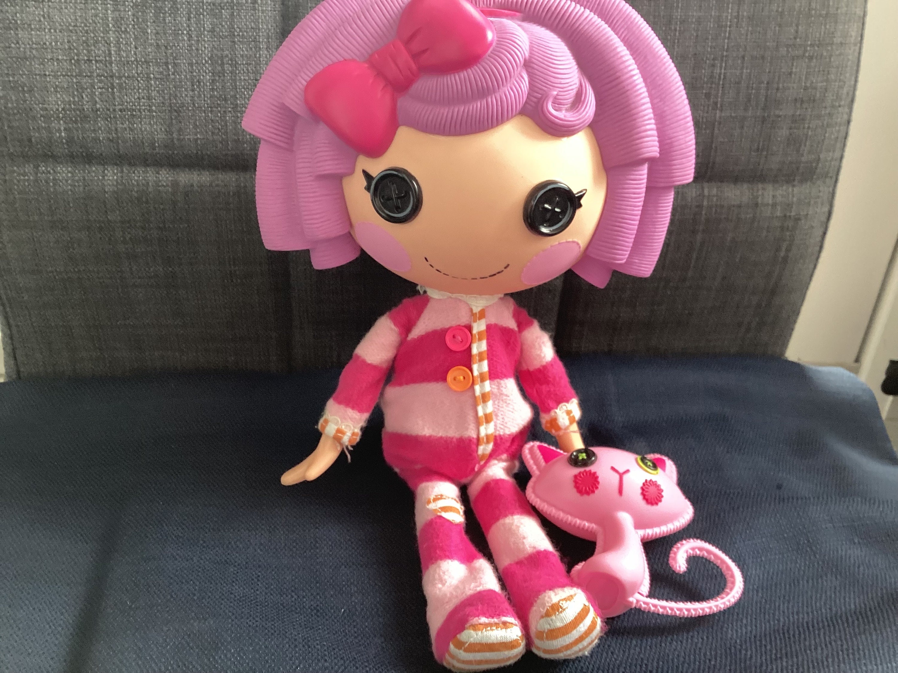 Retired Full Size Lalaloopsy Pillow Featherbed Doll With