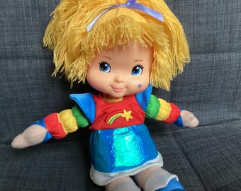 Retired 40th Anniversay Re Issue 13 Inch Rainbow Brite Doll from The Loyal Subjects, Classic Look